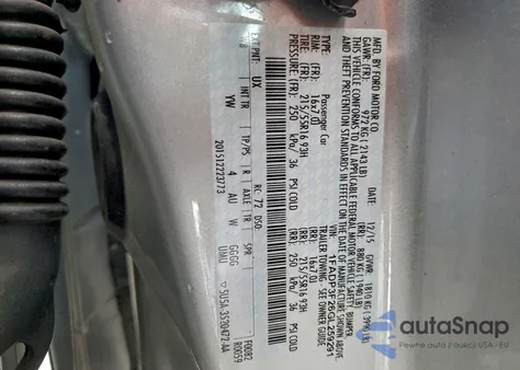 2016 Ford Focus Se из США, поврежденный, VIN 1FADP3F26GL259291